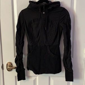 Reversible lulu jacket with hood